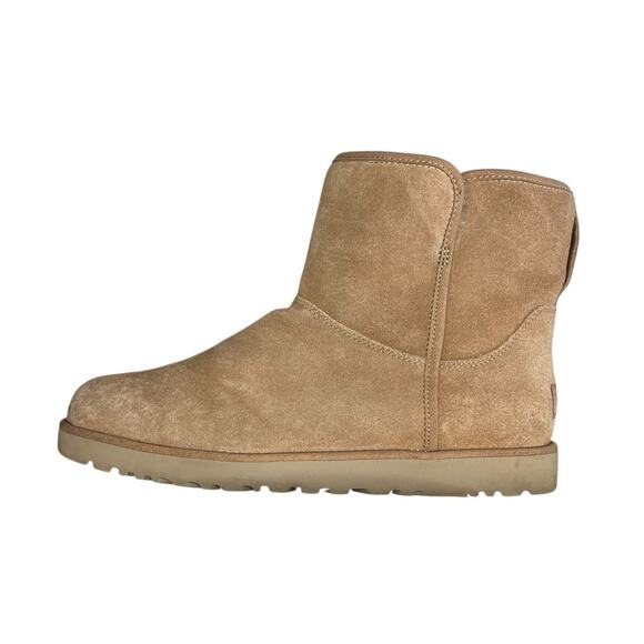 Womens UGG Cory II Genuine Shearling Boots Slip On Size 11 Camel - Picture 1 of 6